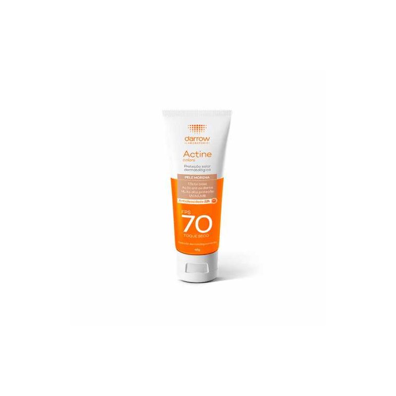 ACTINE PROT SOLAR COR FPS70 PELE MORENA 40G 