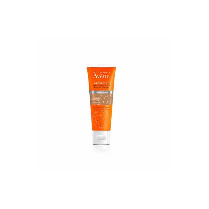 AVENE MAT FLUIDO CLAREADOR COR MÉDIA FPS70 COM 40 GRAMAS