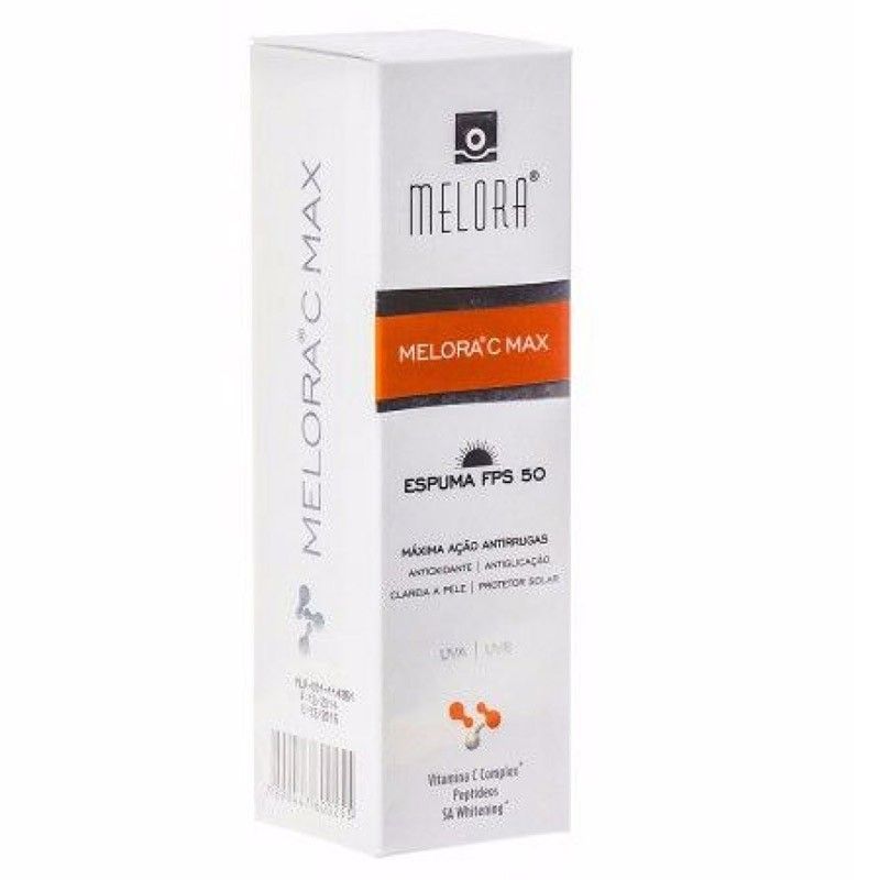 MELORA C MAX ESPUMA FPS 50 