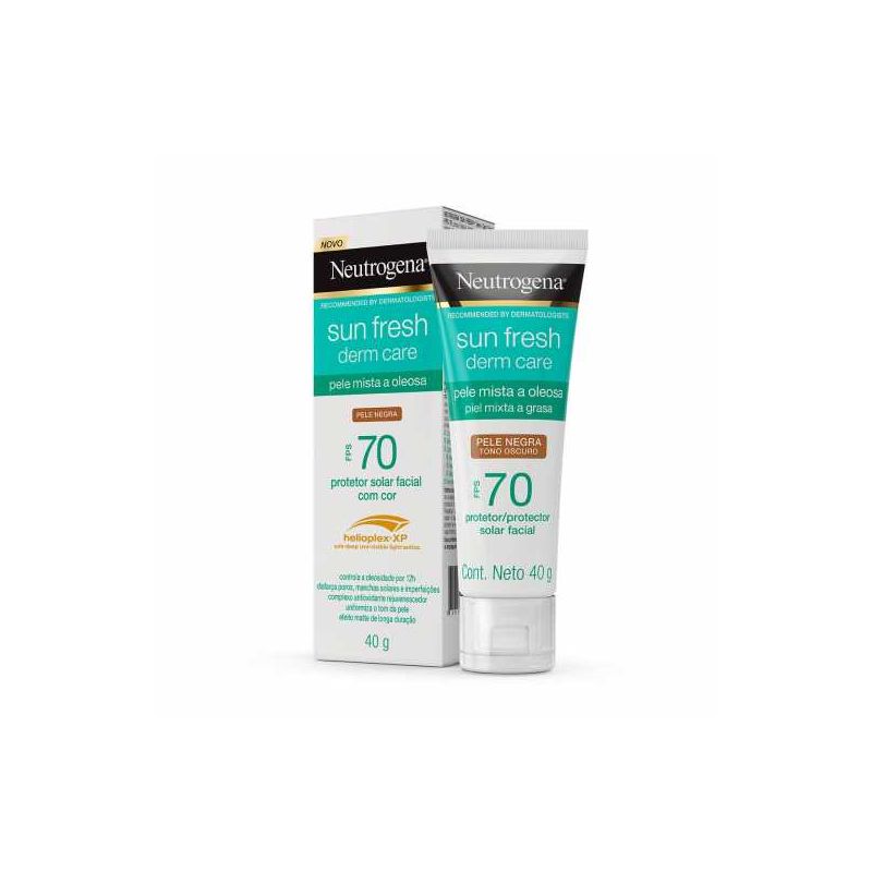 NEUTROGENA SUN FRESH  PELE NEGRA FPS 70 40G 