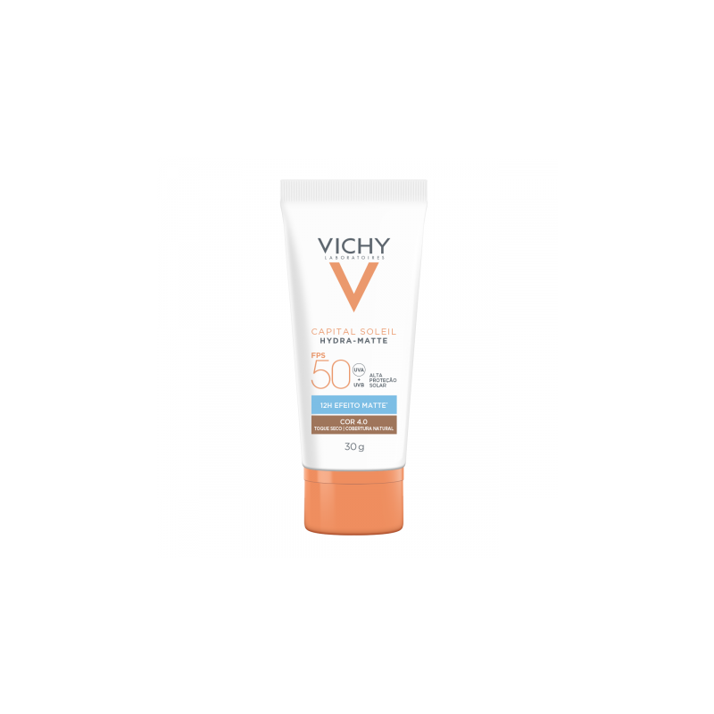 PROTETOR FACIAL VICHY CAPITAL SOLEIL HYDRAMATE FPS50 COR 4.0