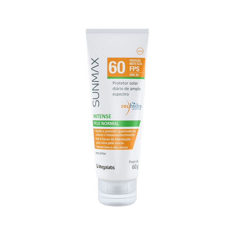 CREME SUNMAX INTENSE PELE NORMAL SECA FPS60 60G 