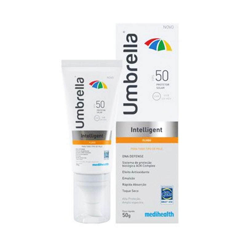 PROTETOR SOLAR UMBRELLA INTELLIGENT FLUIDO 50G