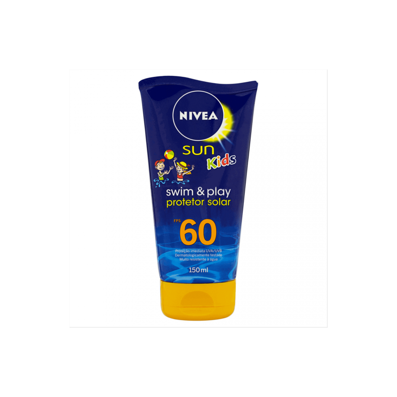 PROTETOR SOLAR NIVEA KIDS FPS60 COM 150ML