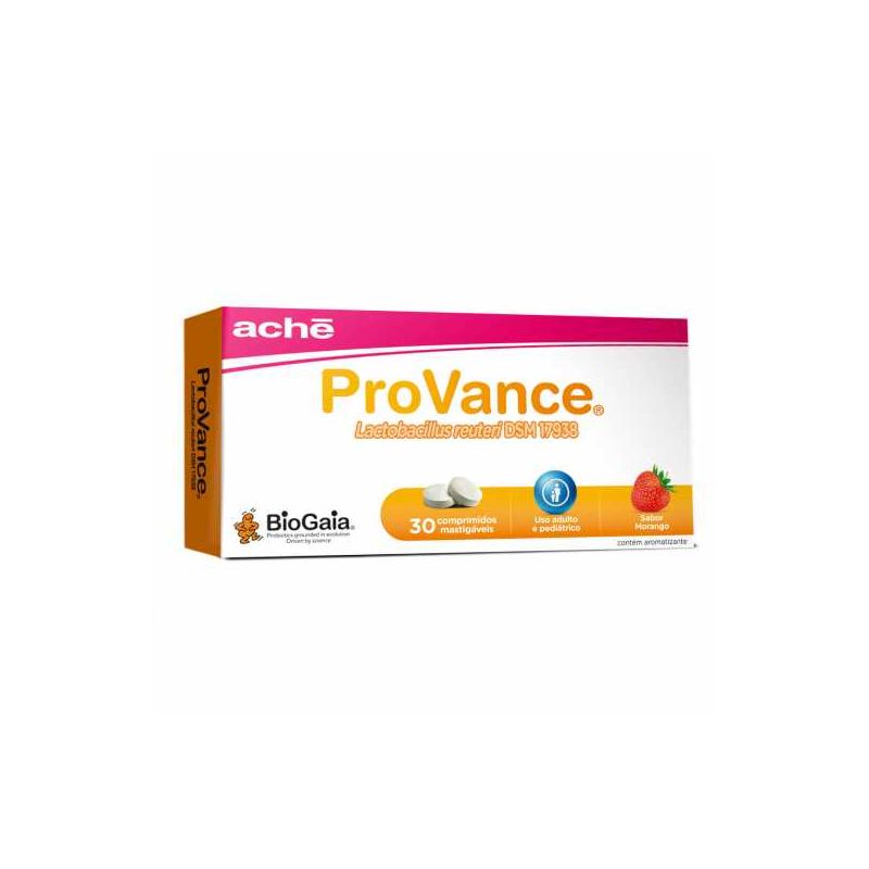 PROVANCE SABOR MORANGO COM 30 COMPRIMIDOS 