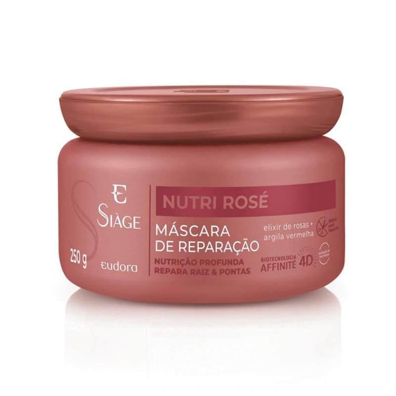 EUDORA SIAGE MASCARA CAPILAR NUTRI ROSE 250g