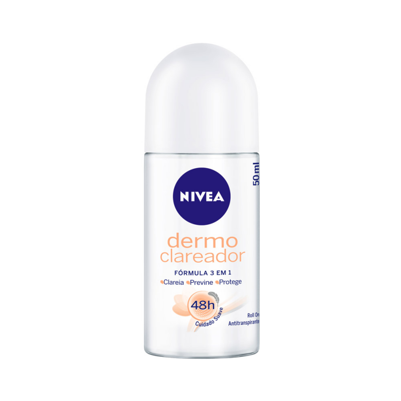 DESODORANTE ROLL-ON NIVEA DERMO CLAREADOR 50ML