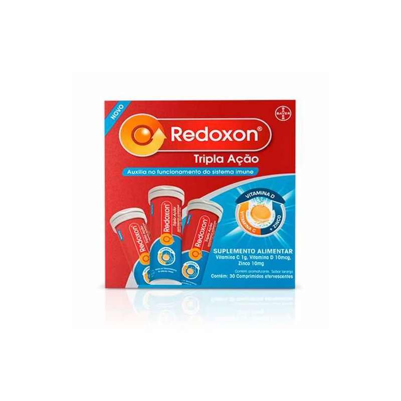 REDOXON TRIPLA AÇÃO COM  30 COMPRIMIDOS-ROCHE-