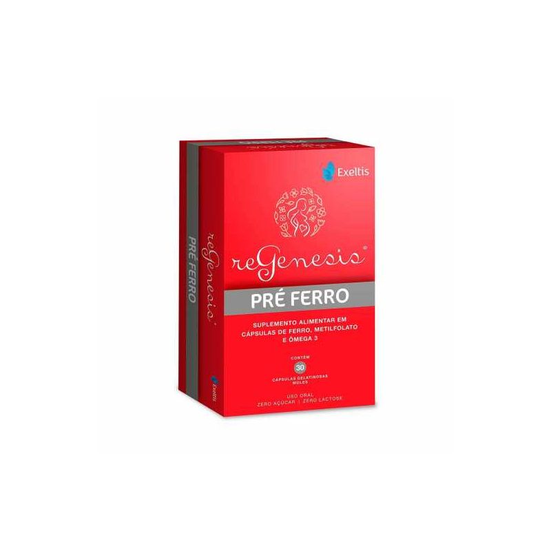 REGENESIS PRE FERRO COM 30 CÁPSULAS 