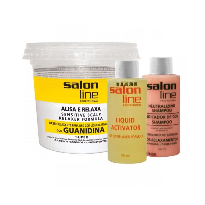 GUANIDINA SALON LINE TRADICIONAL SUPER FORCA ALTA 125G 