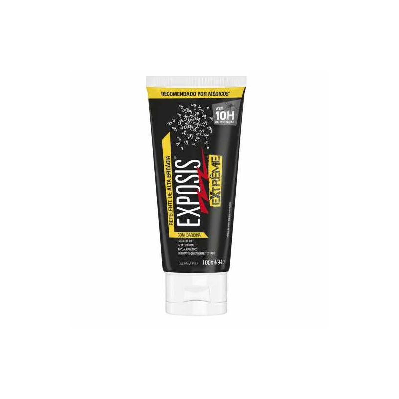REPELENTE EXPOSIS EXTRÊME GEL SEM PERFUME 100ML