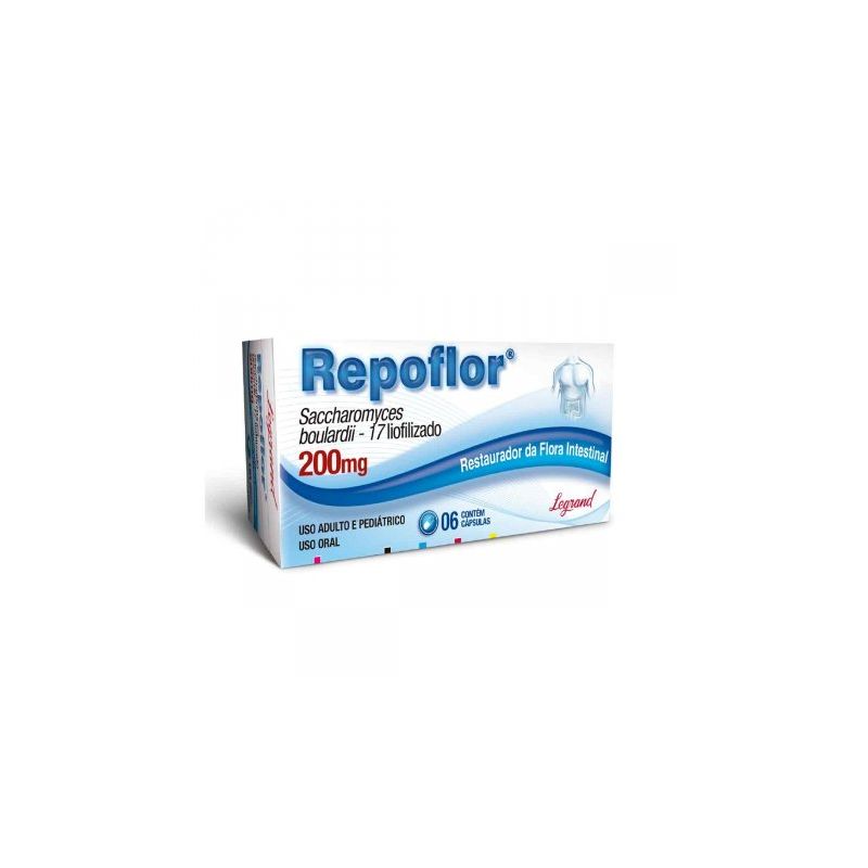REPOFLOR 200MG COM 6 CAPSULAS-LEGRAND-