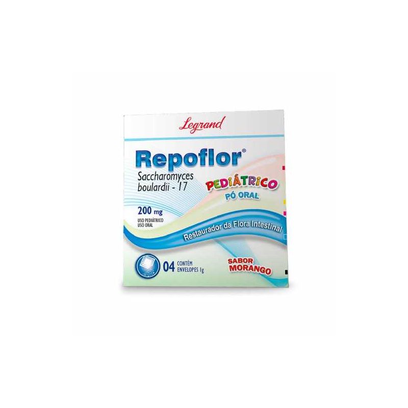 REPOFLOR PEDIATRICO COM 4 SACHES