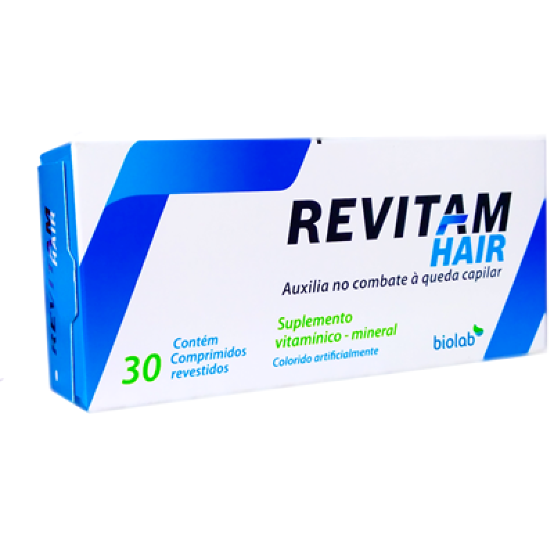 REVITAM HAIR COM 30 COMPRIMIDOS BIOLAB