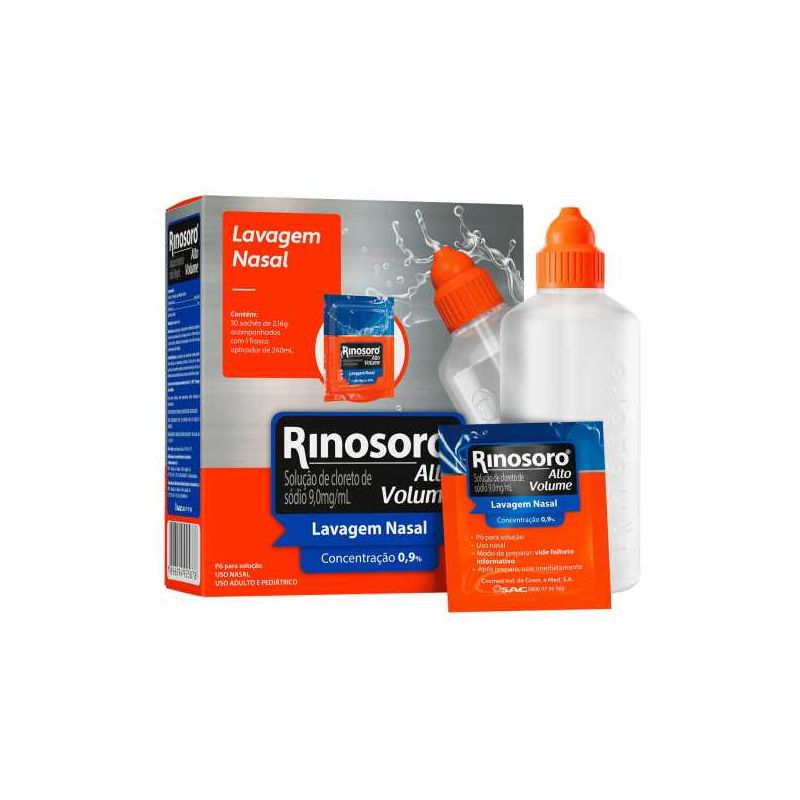 RINOSORO ALTO VOL 30SACHÊS COM 250ML 