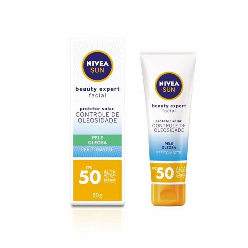PROTETOR SOLAR NIVEA PELE OLEOSA FPS 50