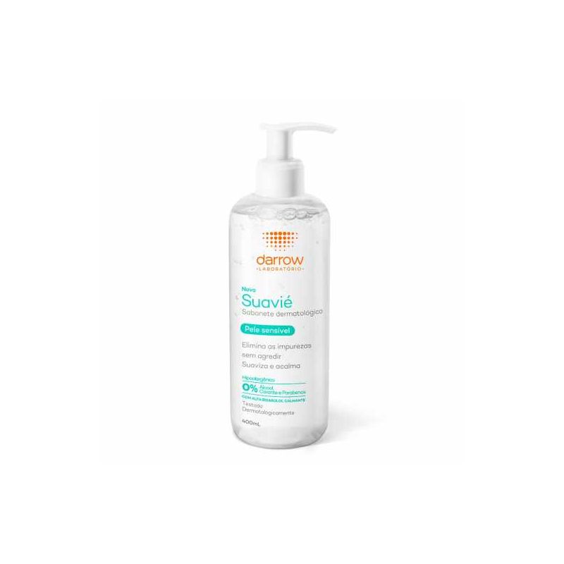 SUAVIÉ SABONETE LIQUIDO PELE SENSÍVEL 400ML