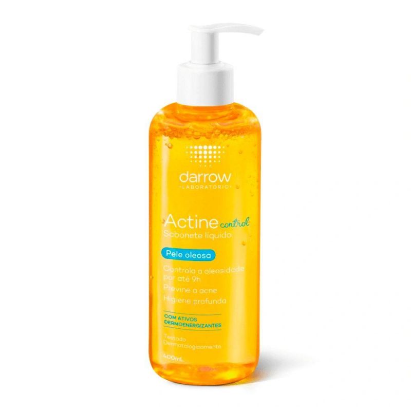 SABONETE LÍQUIDO ACTINE CONTROL PELE OLEOSA 400ML