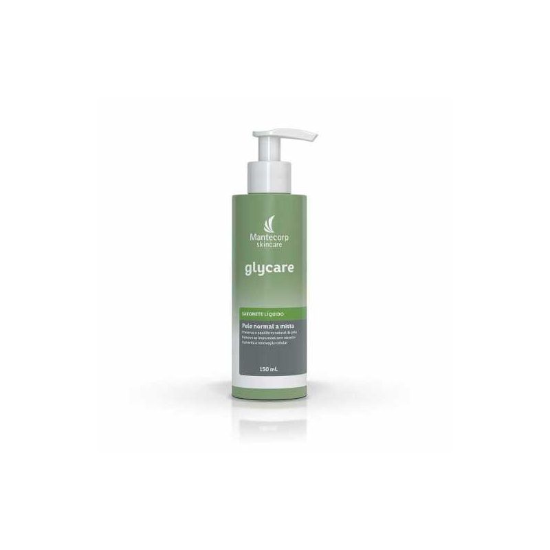 GLYCARE SABONETE LÍQUIDO PELE NORMAL A MISTA 150ML