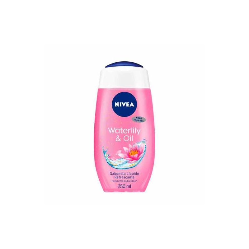 SABONETE LÍQUIDO NIVEA WATERLILY & OIL 250ML