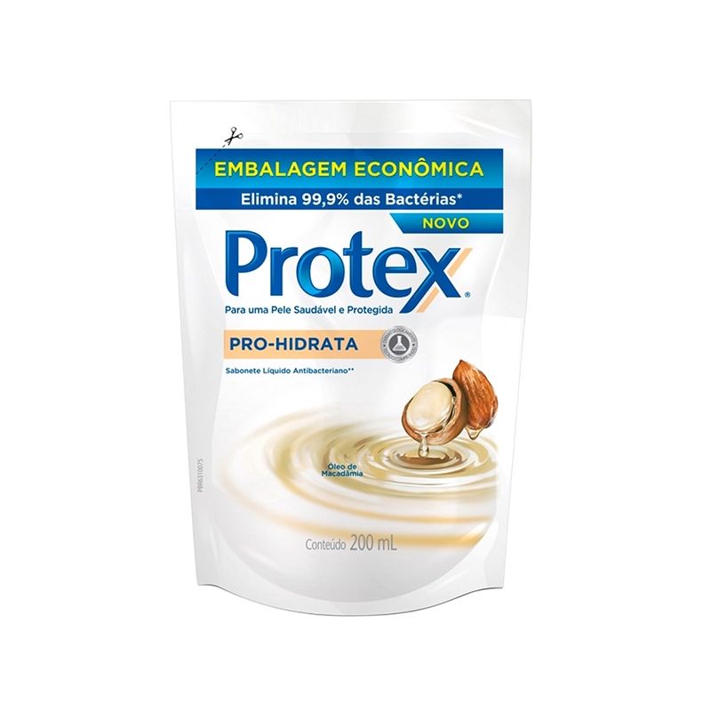 SABONETE LIQUIDO PROTEX REFIL PRO-HIDRATA 200ML