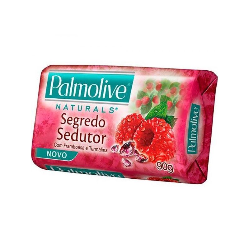 SABONETE EM BARRA PALMOLIVE FRAMBOESA E TURMALINA 85G