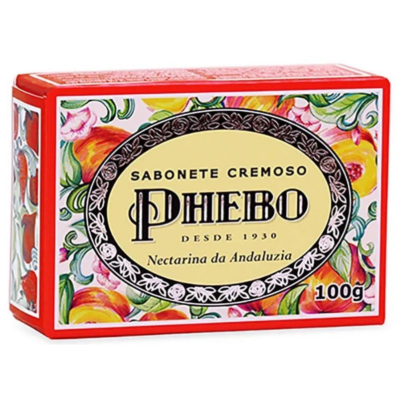 SABONETE EM BARRA PHEBO NECTARINA DA ANDALUZIA 100G