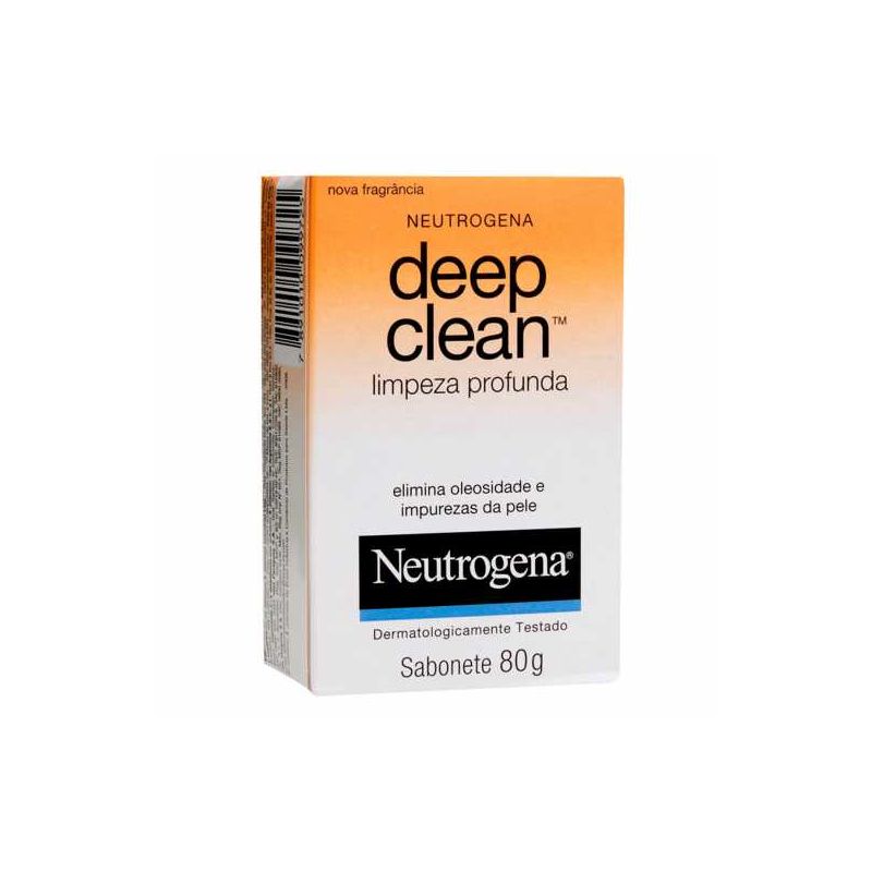 NEUTROGENA SABONETE DEEP CLEAR COM 80 GRAMAS
