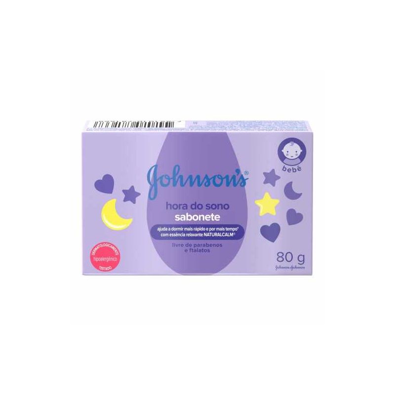 SABONETE EM BARRA JOHNSONS HORA DO SONO 80G 