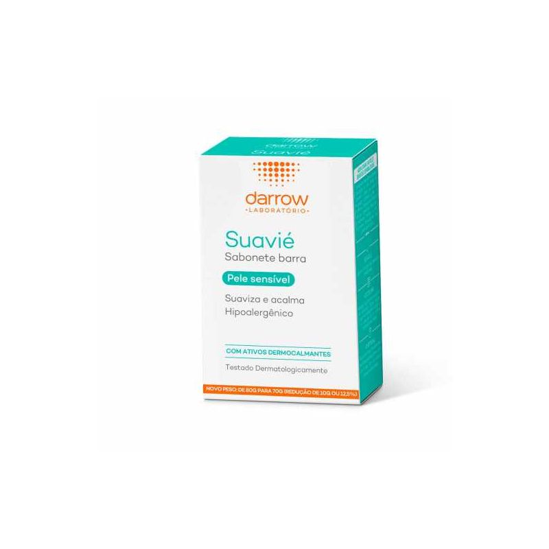 SUAVIÉ SABONETE BARRA PELE SENSÍVEL 70G