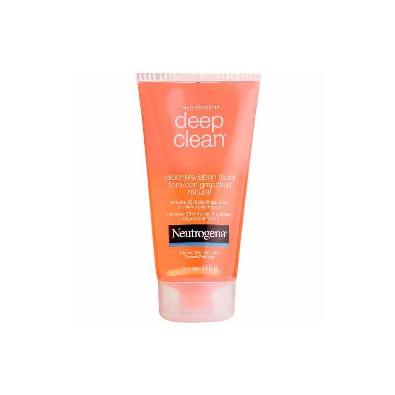 SABONETE FACIAL NEUTROGENA DEEP CLEAN GRAPEFRUIT 150G 