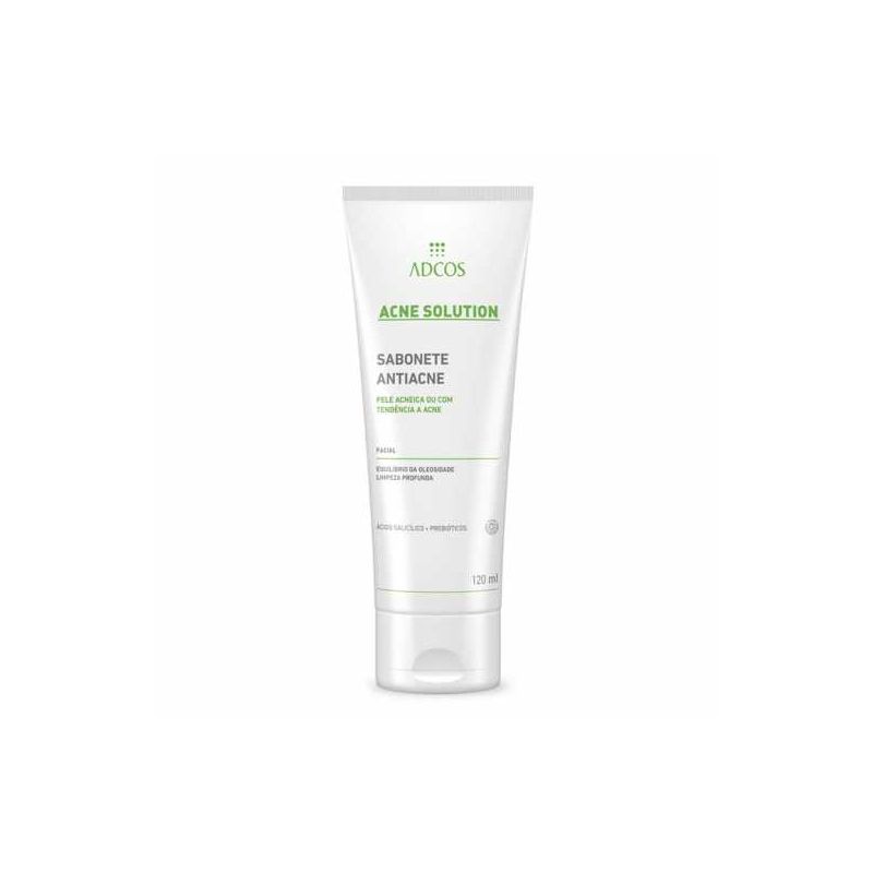 ADCOS ACNE SOLUTION SABONETE ANTIACNE 120ML