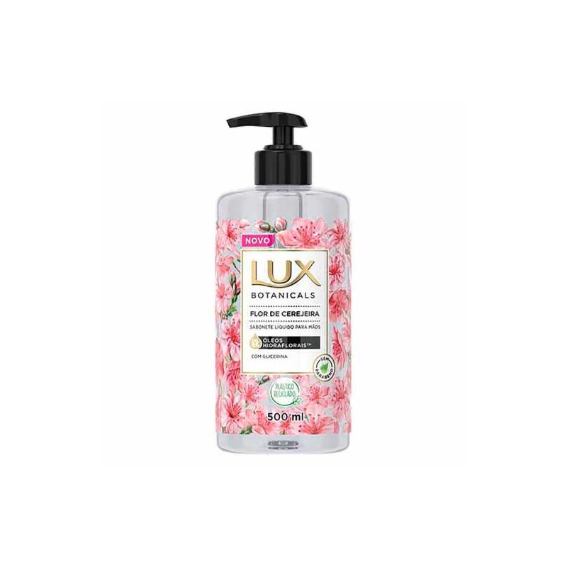 SABONETE LIQUIDO LUX FLOR DE CEREJEIRA 500ML