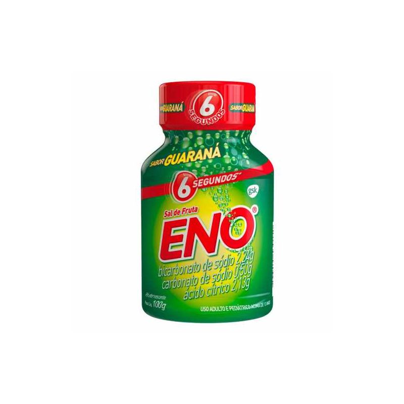 SAL FRUTA ENO GUARANA COM 100 GRAMAS-GLAXOSMITH-