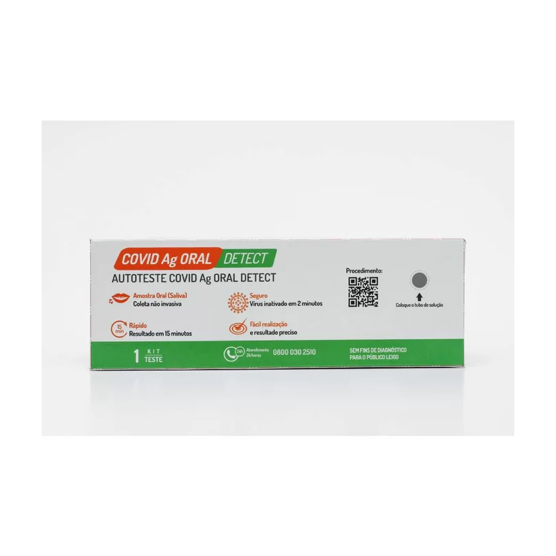 AUTOTESTE COVID AG ORAL DETECT