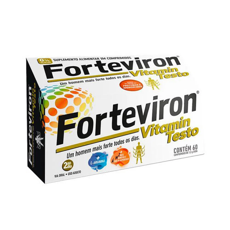 FORTEVIRON TESTO  COM 60 COMPRIMIDOS 