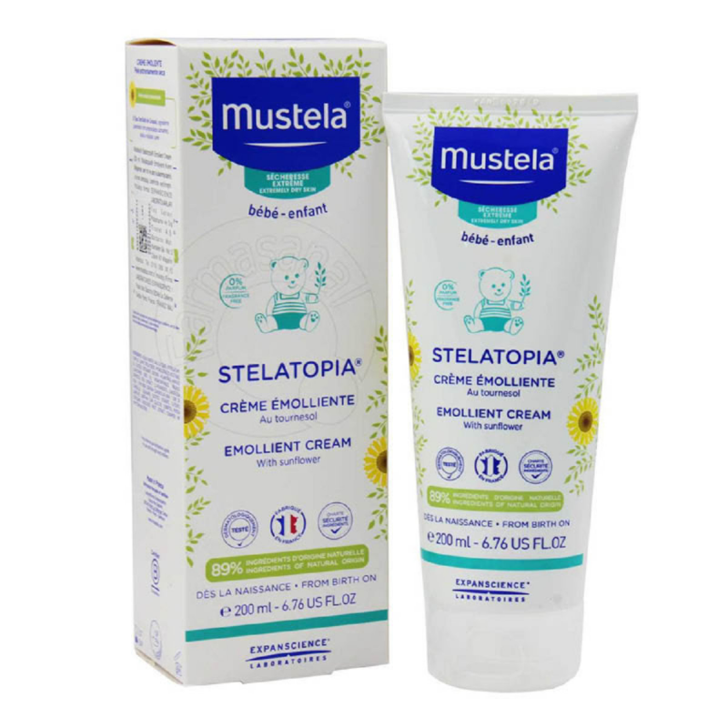 HIDRATANTE MUSTELA STELATOPIA CREME EMOLIENTE 200ML