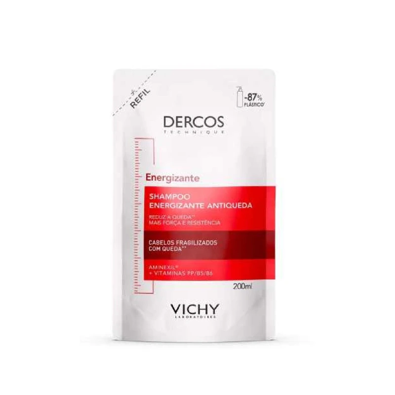 DERCOS SHAMPOO ENERGIZANTE REFIL COM 200ML