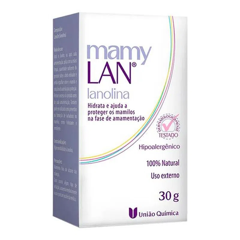 MAMYLAN POMADA PARA OS SEIOS COM 30 GRAMAS