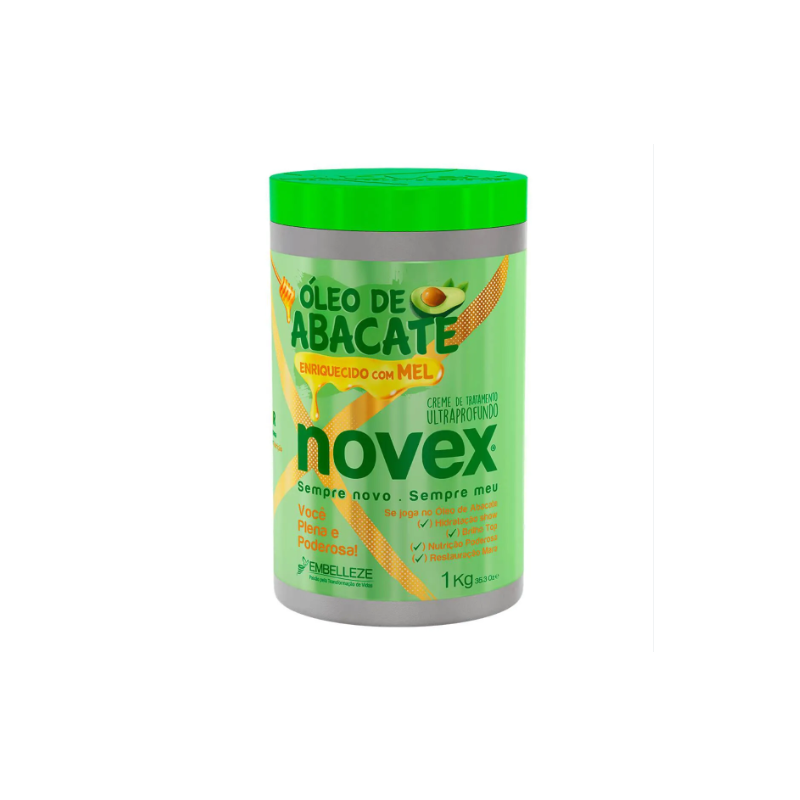 CREME DE TRATAMENTO NOVEX DE OLEO DE ABACATE 1KG 