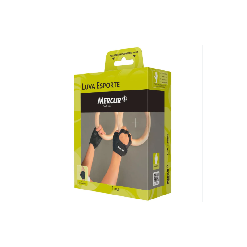 LUVA ESPORTE MERCUR P COM 1 UNIDADE