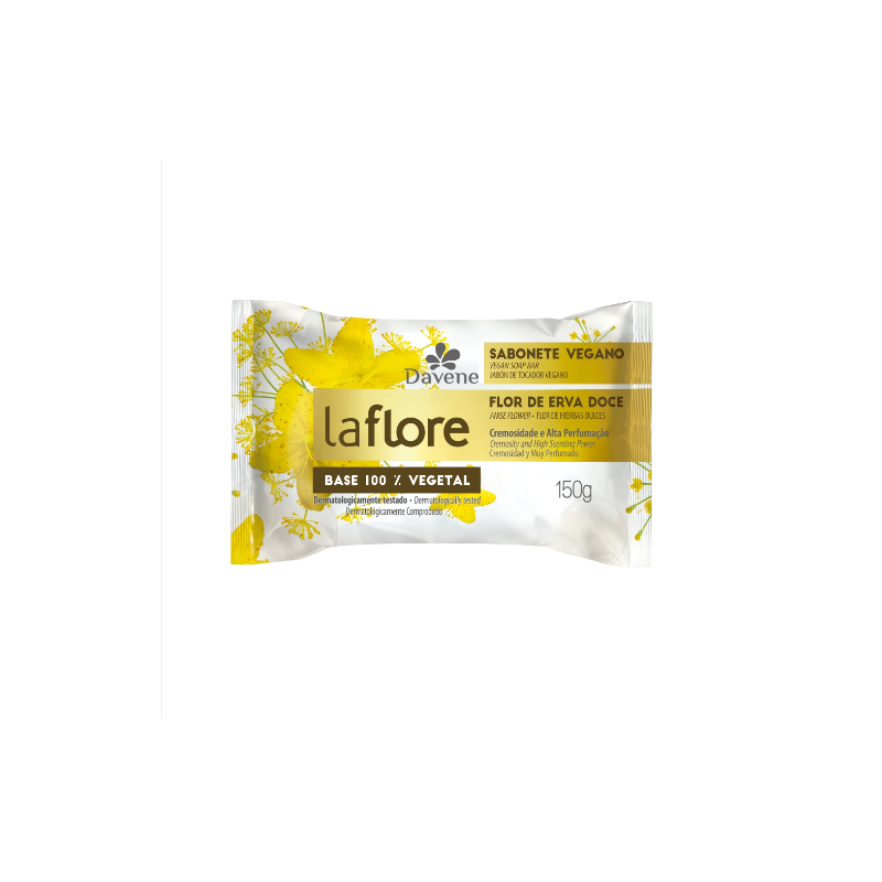 SABONETE LA FLORE FLOR DE ERVA DOCE 150g