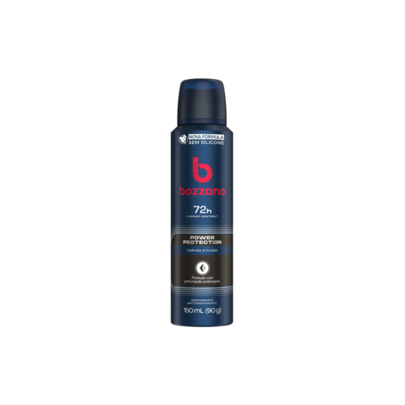 DESODORANTE AEROSOL BOZZANO POWER PROTECTION CARVAO 150ML 