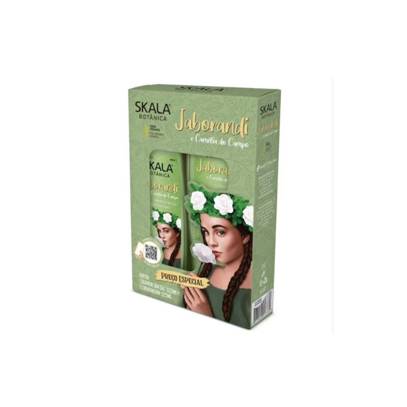 KIT SKALA SHAMPOO CONDICIOANDOR 325ML JABORANDI