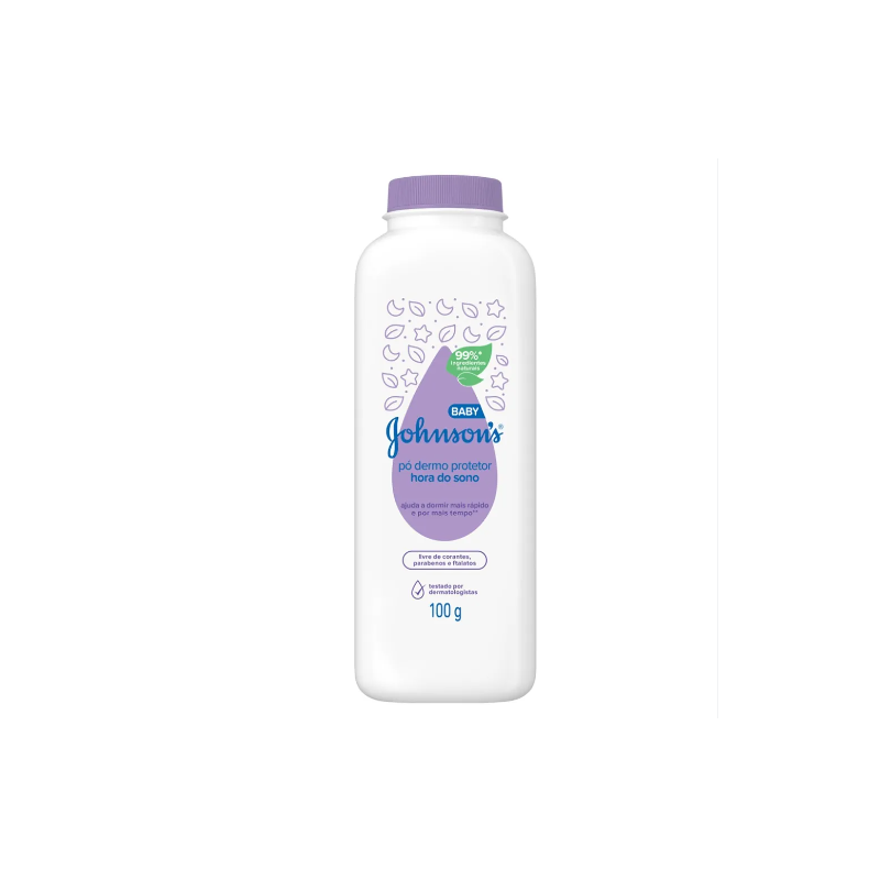 TALCO JOHNSON BABY HORA DO SONO 100G