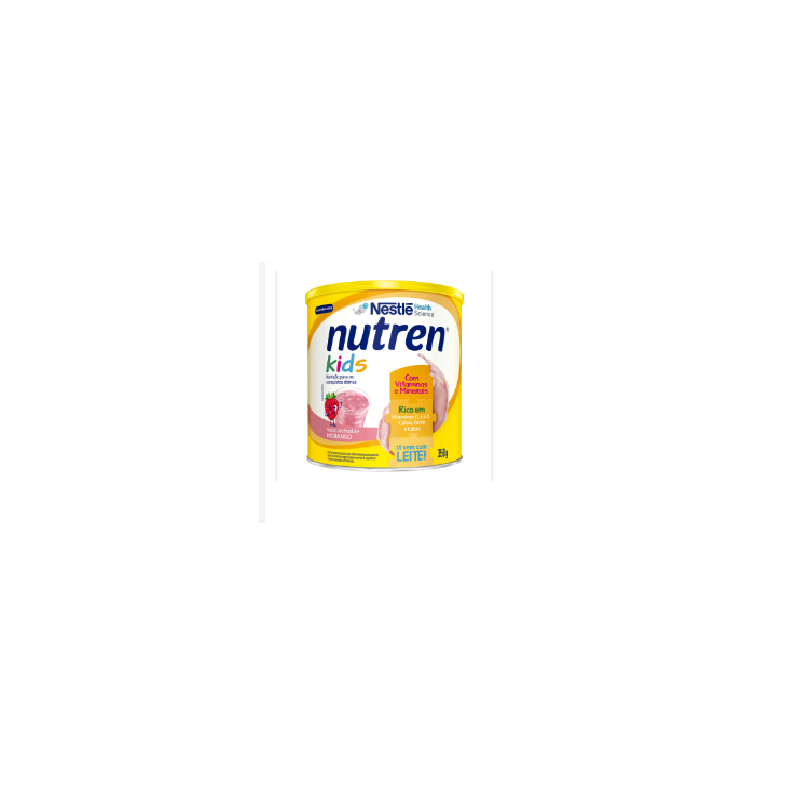 LEITE NUTREN KIDS PO MORANGO 350G