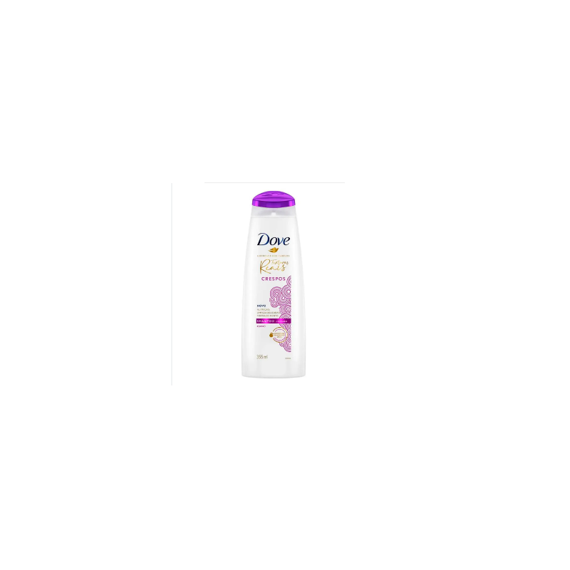 SHAMPOO DOVE 335ML TEXTURAS REAIS CRESPOS VALIDADE 03/2026