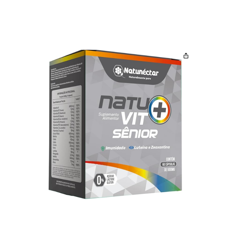 NATUVIT SENIOR 60 CAPSULAS NATUNECTAR