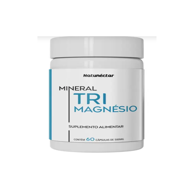 TRIMAGNESIO 500MG COM 60 CAPSULAS NATUNECTAR