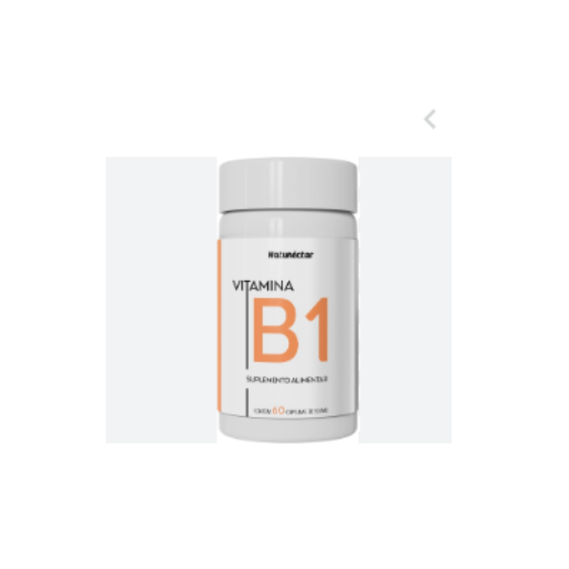 VITAMINA B1 COM 60 CAPSULAS NATUNECTAR